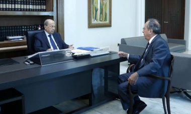 عون طالب الاجهزة العسكرية والامنية والقضائية بالتعاطي بشفافية مع المواطنين واعلامهم عن مصير المواد المصادرة والمتهمين بالاحتكار والتخزين