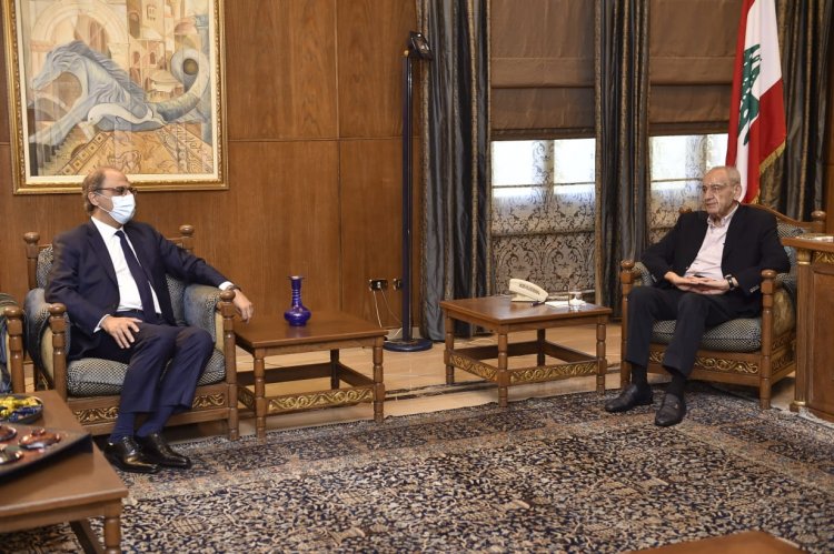 بري استقبل  مدير إدارة الشرق الأوسط وآسيا الوسطى في صندوق النقد الدولي
