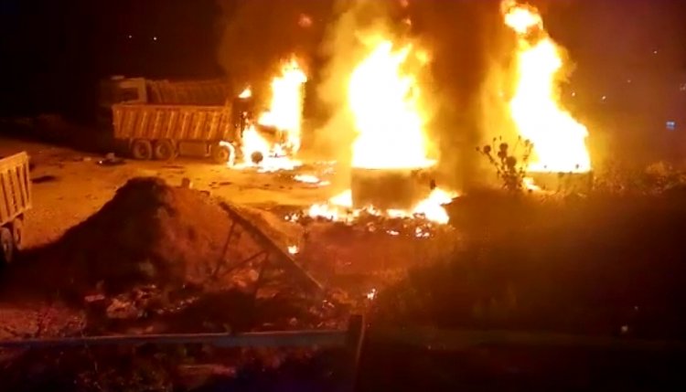 بالصور والفيديو: 20 ضحية و80 جريحا  في انفجار خزان بنزين في التليل العكارية