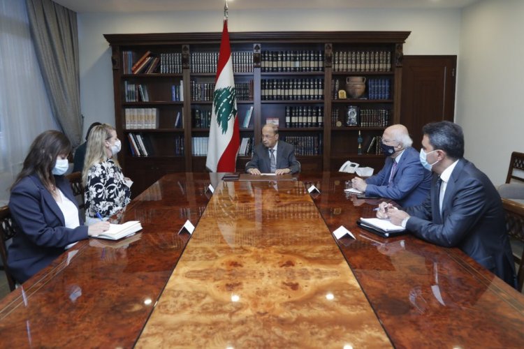 عون: لبنان ممتن للدور الذي تقوم به لجنة الصليب الأحمر الدولي