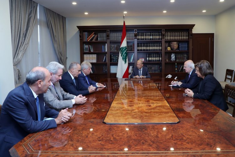 عون استقبل وفداً من المجلس الارثوذكسي اللبناني: حريصون على المحافظة على حقوق كل الطوائف في الحياة السياسية