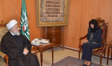 الخطيب استقبل غريو معزية بقبلان : نطالب فرنسا بمساعدة اللبنانيين على الخروج من النظام الطائفي