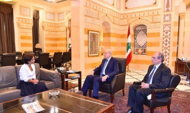 رشدي زارت ميقاني وبحثت في سبل دعم الشعب اللبناني