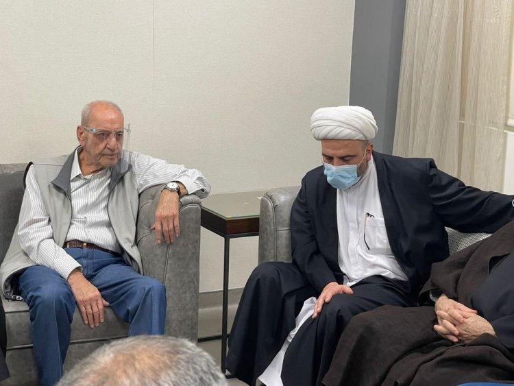 بالفيديو والصور: الشيخ قبلان في ذمة الله .. ونبيه بري يقدم واجب العزاء برحيله