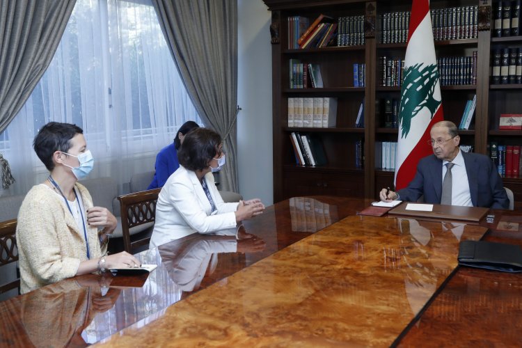 عون عرض مع رشدي للاوضاع وسبل معالجتها وتناول مع الاعور المستجدات الحكومية
