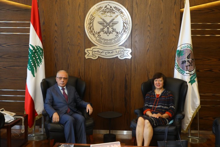سليم بحث وفرونتسكا في تعزيز التعاون بين المنظمة الدولية ووزارة الدفاع والتقى دل كول