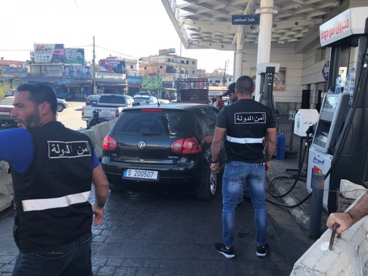 دورية لامن الدولة على المحطات في مرجعيون وإعادة فتح المقفلة منها