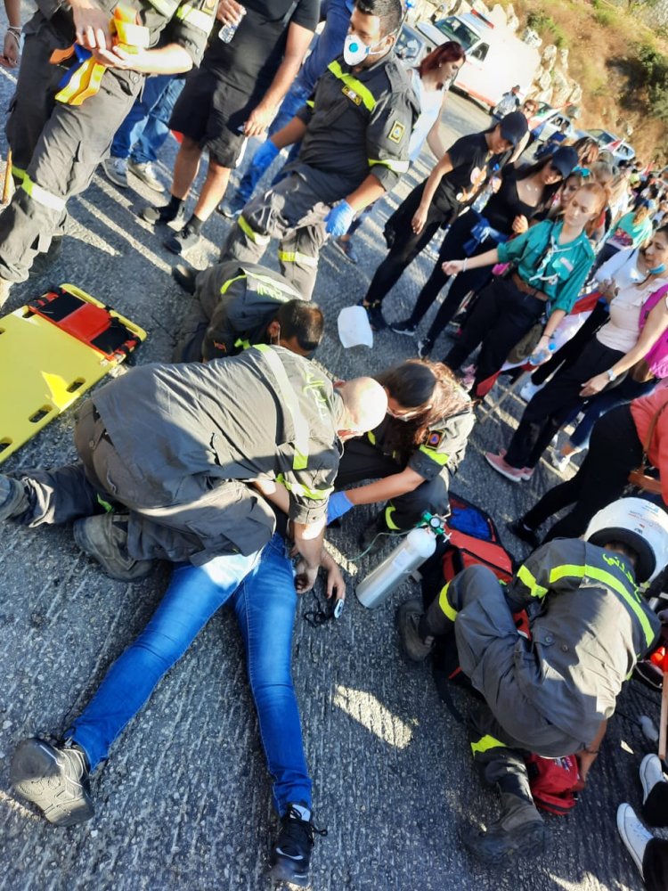 4 جرحى في حادث سير على طريق جعيتا