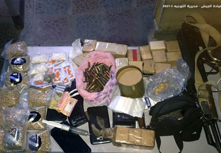توقيف ثلاثة أشخاص في سقي الزاهرية- طرابلس وضبط أسلحة وذخائر