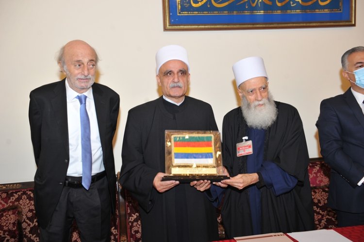 المجلس الذهبي يعلن رسمياً ابي المنى شيخاً لعقل للطائفة الدرزية