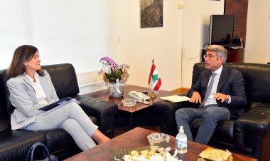 فياض عرض مع السفيرة الاميركية دعم ومساعدة لبنان في قطاع الطاقة