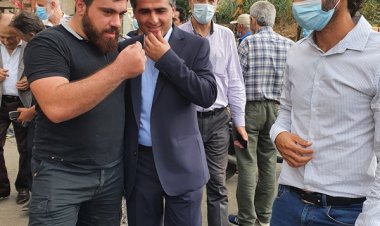 حمية استقبل رئيس الشرطة الفدرالية الالمانية وتفقد ورش تنظيف الأقنية والمجاري