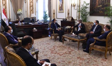 رئيس مجلس الوزراء في مصر التقى فياض : توجيهات من الرئيس السيسي بتقديم كل الدعم الممكن للبنان الشقيق
