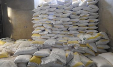 بالصور:  ضبط 28275 كلغ من نيترات الأمونيوم في محطة محروقات في عرسال