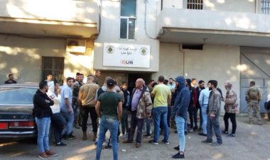 محتجون أقفلوا محطة التحويل في حلبا