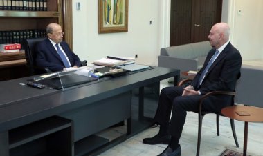 عون بحث الأوضاع العامة مع  بانو