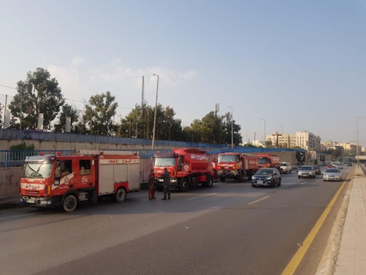 بالفيديو: حريق كبير داخل دار نيكولا جبران للازياء