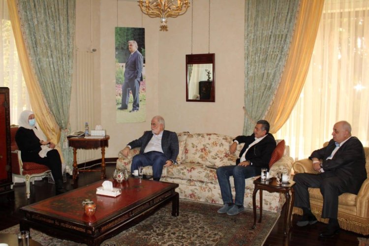 بهية الحريري عرضت وأبو زيد لأوضاع منطقتي صيدا وجزين
