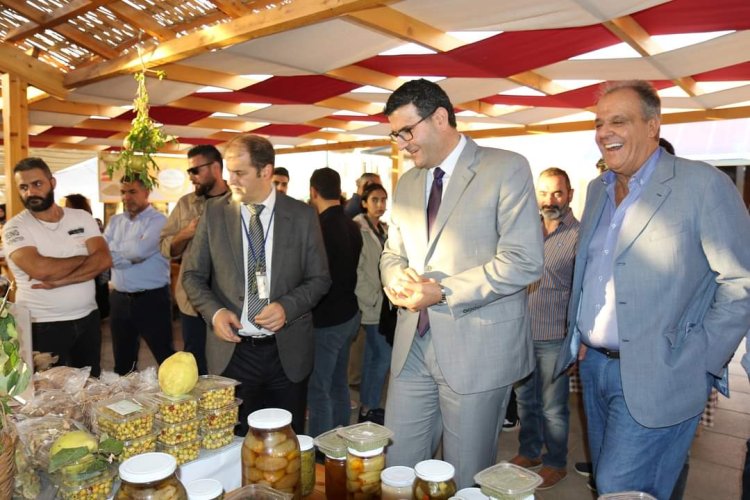 وزيرا الزراعة والصناعة زارا معرض مونة القرية الزراعية في بعلبك