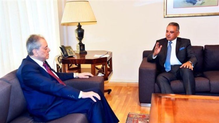 وزير الثقافة التقى السفير السوري ونقاش حول الوثيقة الوطنية