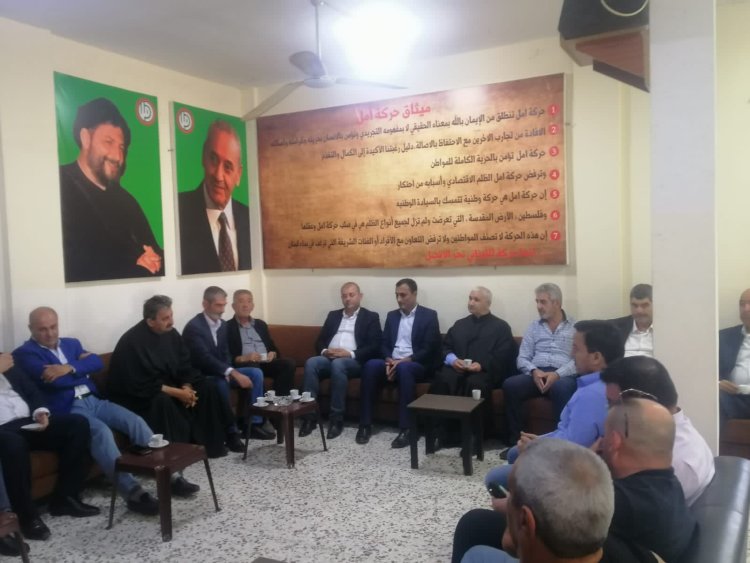 وفد من القاع زار قيادة أمل في الهرمل معزيا بضحايا الطيونة
