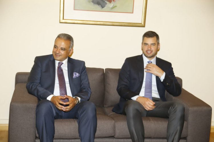 المرتضى عرض مع طوني فرنجيه شؤونا عامة