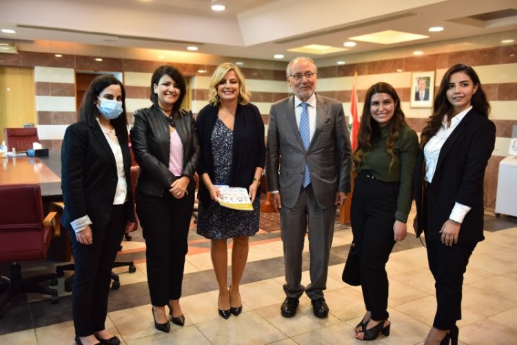 الحلبي اطلع من كلودين عون على مشاريع الهيئة الوطنية لشؤون المرأة