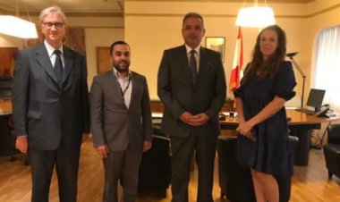 المرتضى عرض مع وفد برنامج الأمم المتحدة لنشاطات البرنامج لتأهيل الابنية القديمة المتصدعة
