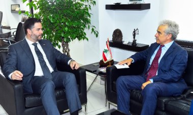 وزير الاقتصاد عرض مع سفيري البرازيل وسلوفانيا في تعزيز الاستثمار والتبادل التجاري