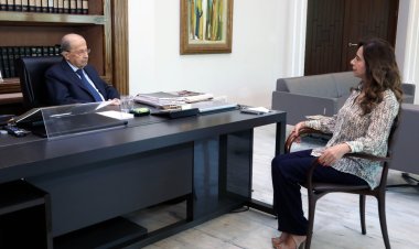 رئيس الجمهورية تلقى برقيات تهنئة بمناسبة ذكرى الاستقلال واستقبل درويش وعكر