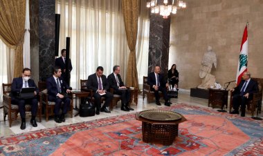 اوغلو بعد لقائه عون: لتوطيد العلاقات الثنائية بين البلدين وزيادة نسبة استيراد تركيا للمنتجات اللبنانية
