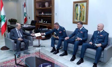 الرئيس عون التقى وفداً من قيادة الجيش