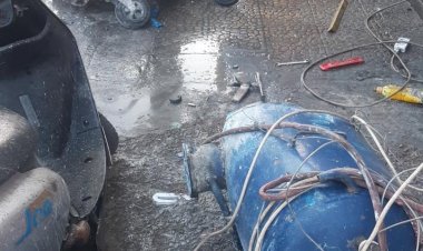 جريح بانفجار خزان كربير في الميناء طرابلس