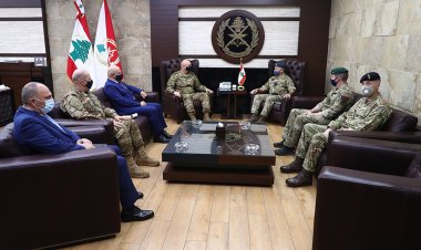 قائد الجيش استقبل كبير مستشاري وزارة الدفاع البريطانية