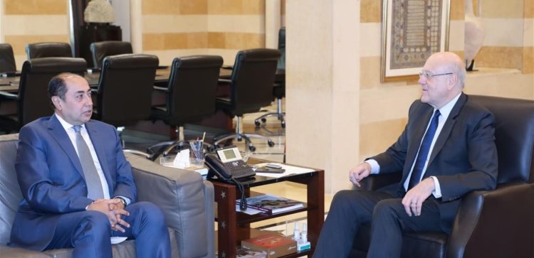 ميقاتي التقى زكي: لبنان حريص على عودة لقاءاته مع السعودية
