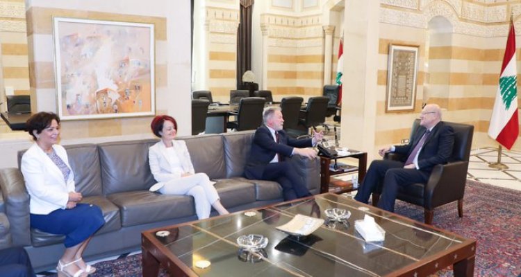 ميقاتي عرض مع المدير التنفيذي لبرنامج الأغذية العالمي للأمم المتحدة في زيادة المساعدات المالية والغذائية 