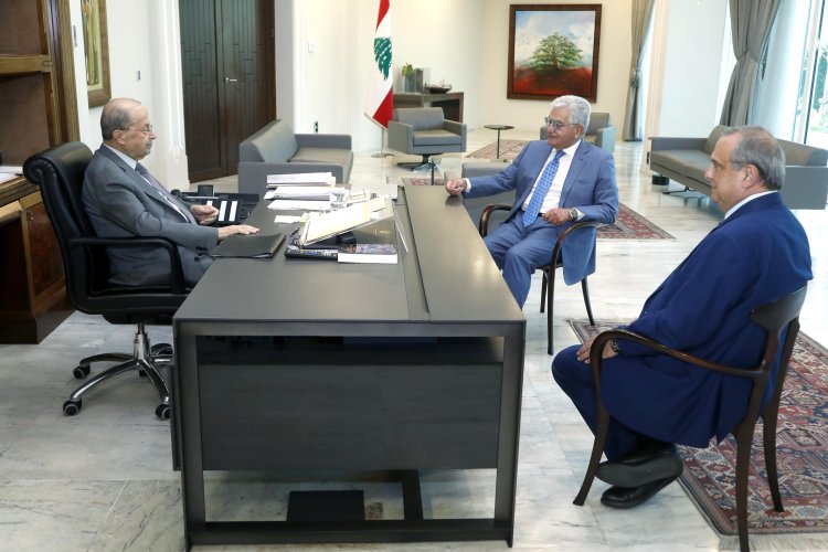 عون استقبل رئيس جمعية المصارف
