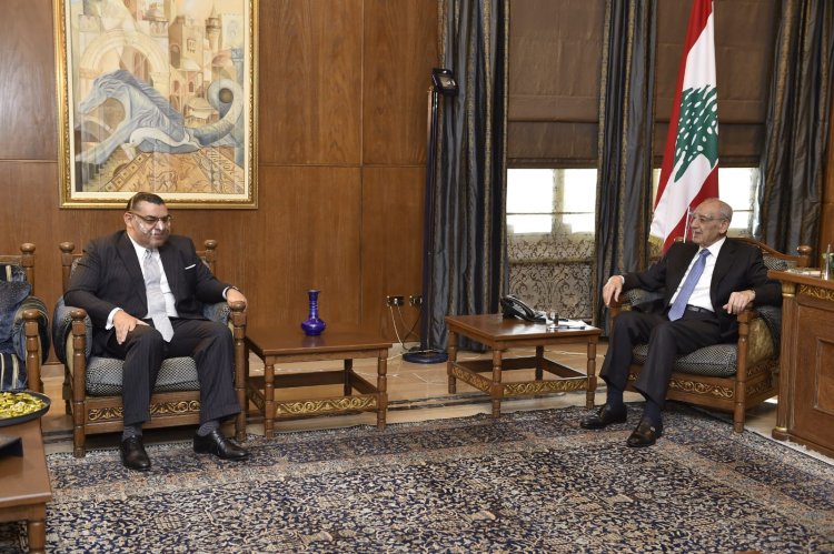 بري استقبل السفير المصري وعرض الأوضاع العامة مع العلامة السيد علي فضل الله