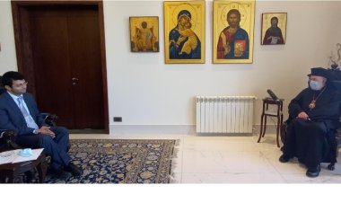 عوده يبحث في شؤون الدواء مع سلوم ويلتقي وفد الجبهة السيادية