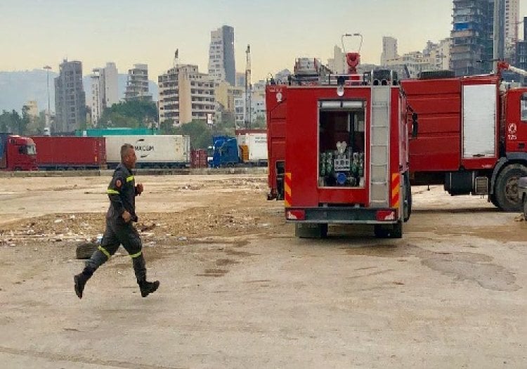 100 حصة غذائية من المنظمة العالمية لحقوق الإنسان للدفاع المدني