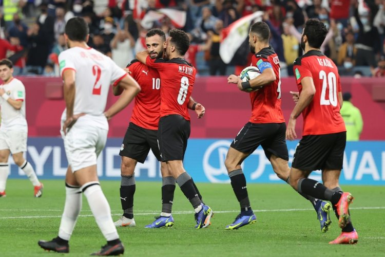 مصر تتخطى الأردن 3-1 بعد التمديد وتلاقي تونس في نصف النهائي