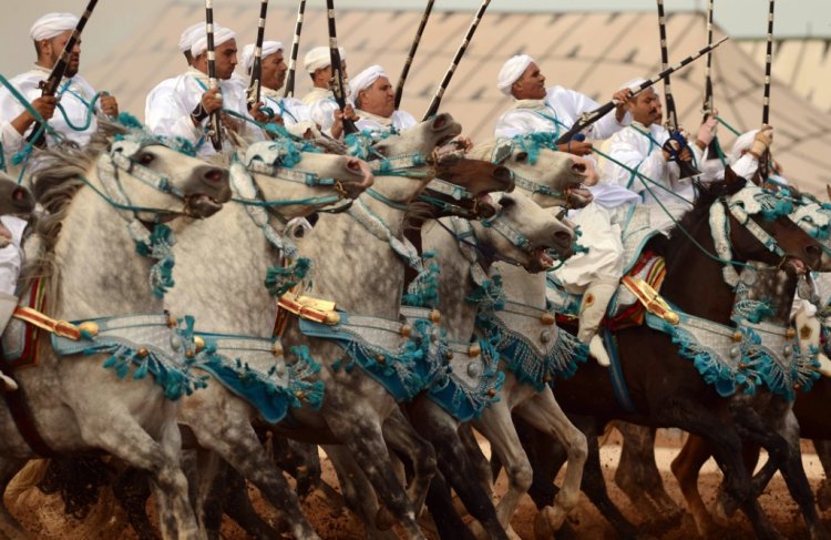 تقليد "تبوريدة" لعروض الفروسية المغربي على قائمة اليونسكو للتراث العالمي