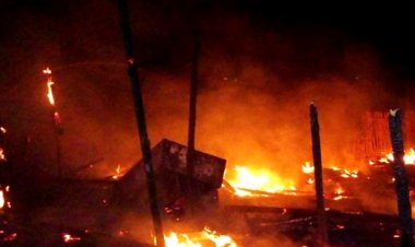 احتراق خيمتين للنازحين السورين في خراج بلدة قبة شمرا بسهل عكار والاضرار مادية