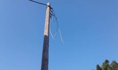 سرقة شبكة الكهرباء في الدبية