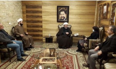 عز الدين زارت مفتي صور وبحثت معه الأوضاع الإقتصادية والتربوية والصحية