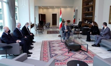 الرئيس عون التقى وفداً من نقابة المهن البصرية