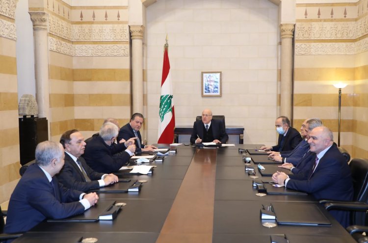 لقاء بين نجيب ميقاتي ووفدا اقتصاديا