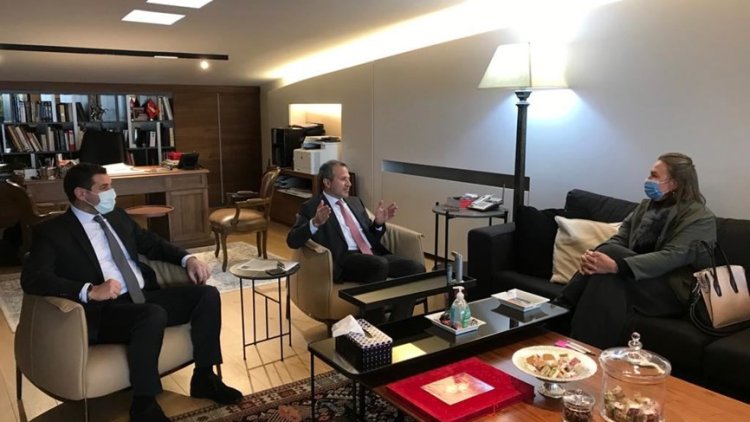باسيل عرض الاوضاع مع سفيرتي فرنسا وسويسرا