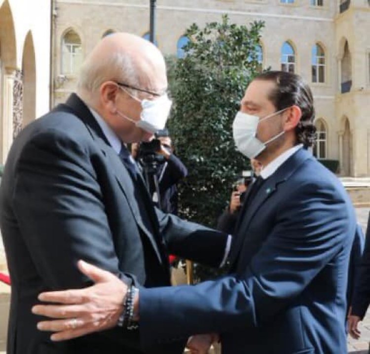 بالصور: الحريري زار السرايا ودار الفتوى فور عودته الى بيروت