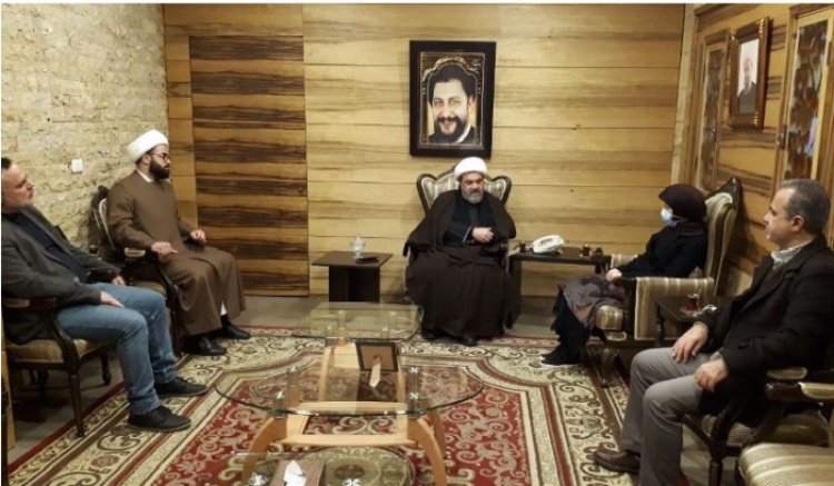 عز الدين زارت مفتي صور وبحثت معه الأوضاع الإقتصادية والتربوية والصحية